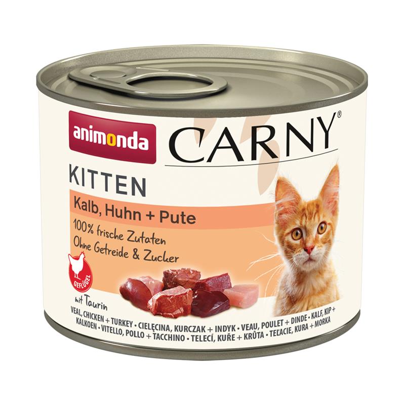 Animonda Carny Kitten Kalb, Huhn & Pute 200g