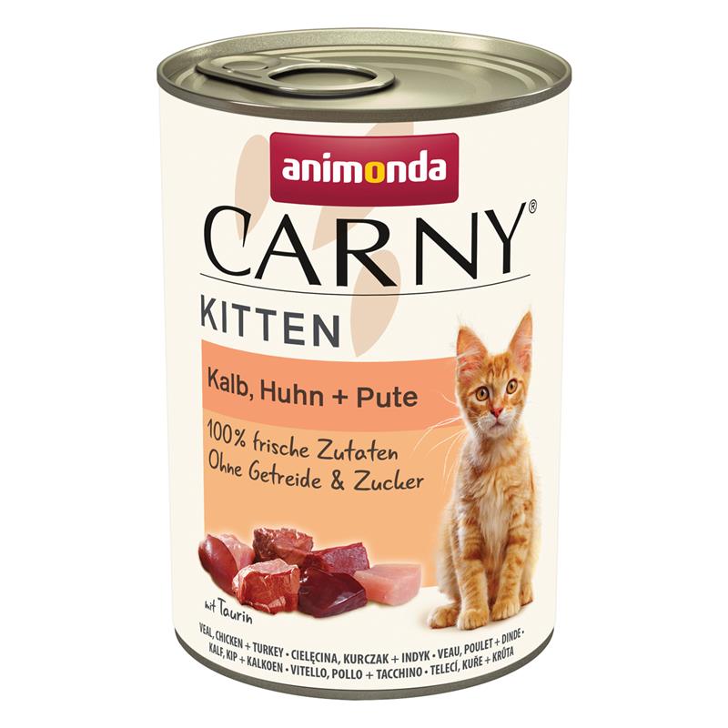 Animonda Carny Kitten Kalb, Huhn & Pute 400g