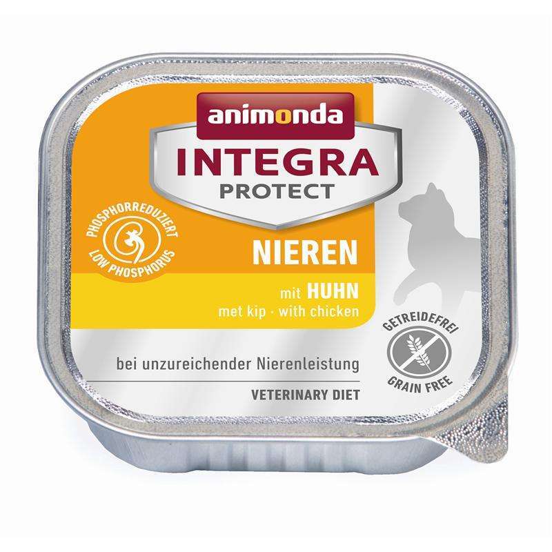 Animonda Cat Schale Integra Protect Niere mit Huhn 100g 