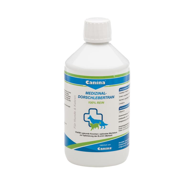 Canina Pharma Medizinal-Dorschlebertran 500ml 