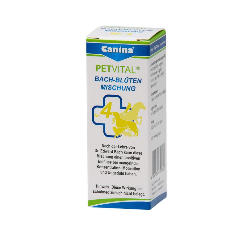 Canina Pharma Petvital Bachblüten Nr. 4 - Lernbereitschaft 10g 