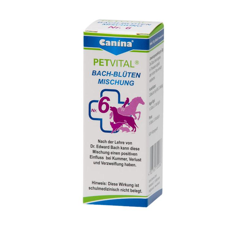 Canina Pharma Petvital Bachblüten Nr. 6 - Verlust 10g 