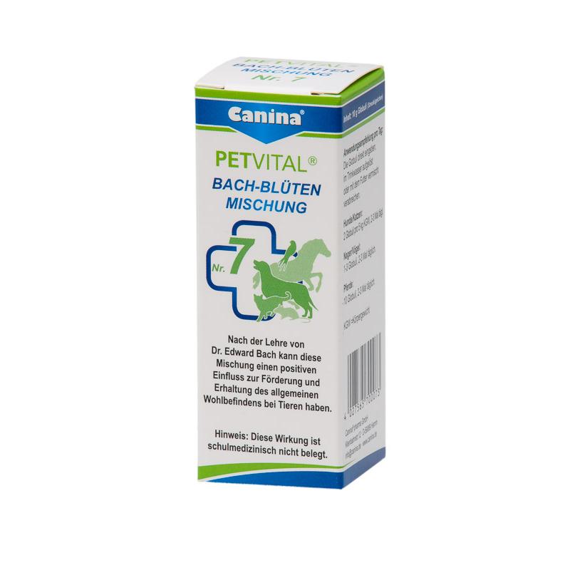 Canina Pharma Petvital Bachblüten Nr. 7 - Entschlackung 10g 