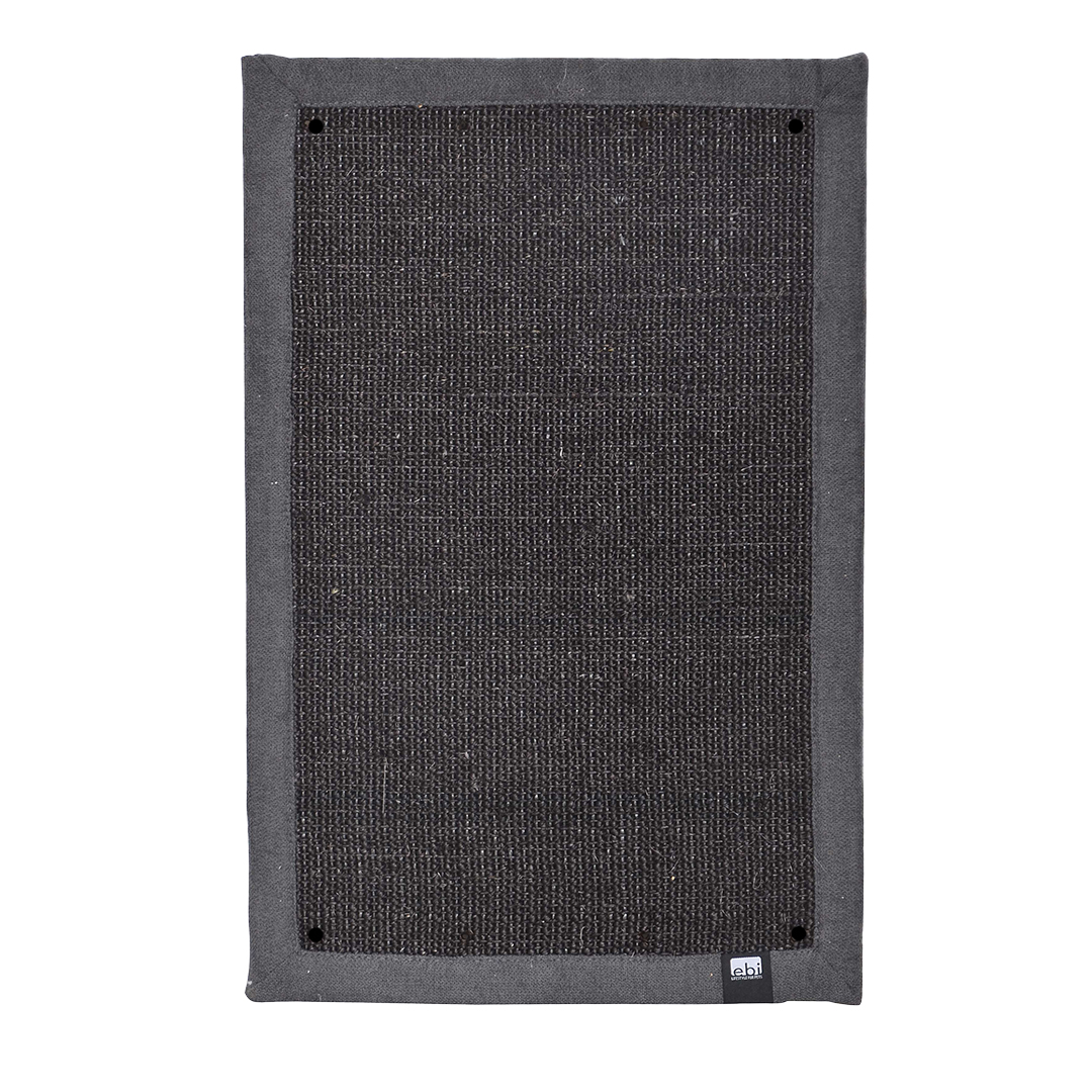 EBI Eck-Kratzmatte Krappa - 58 x 38cm schwarz