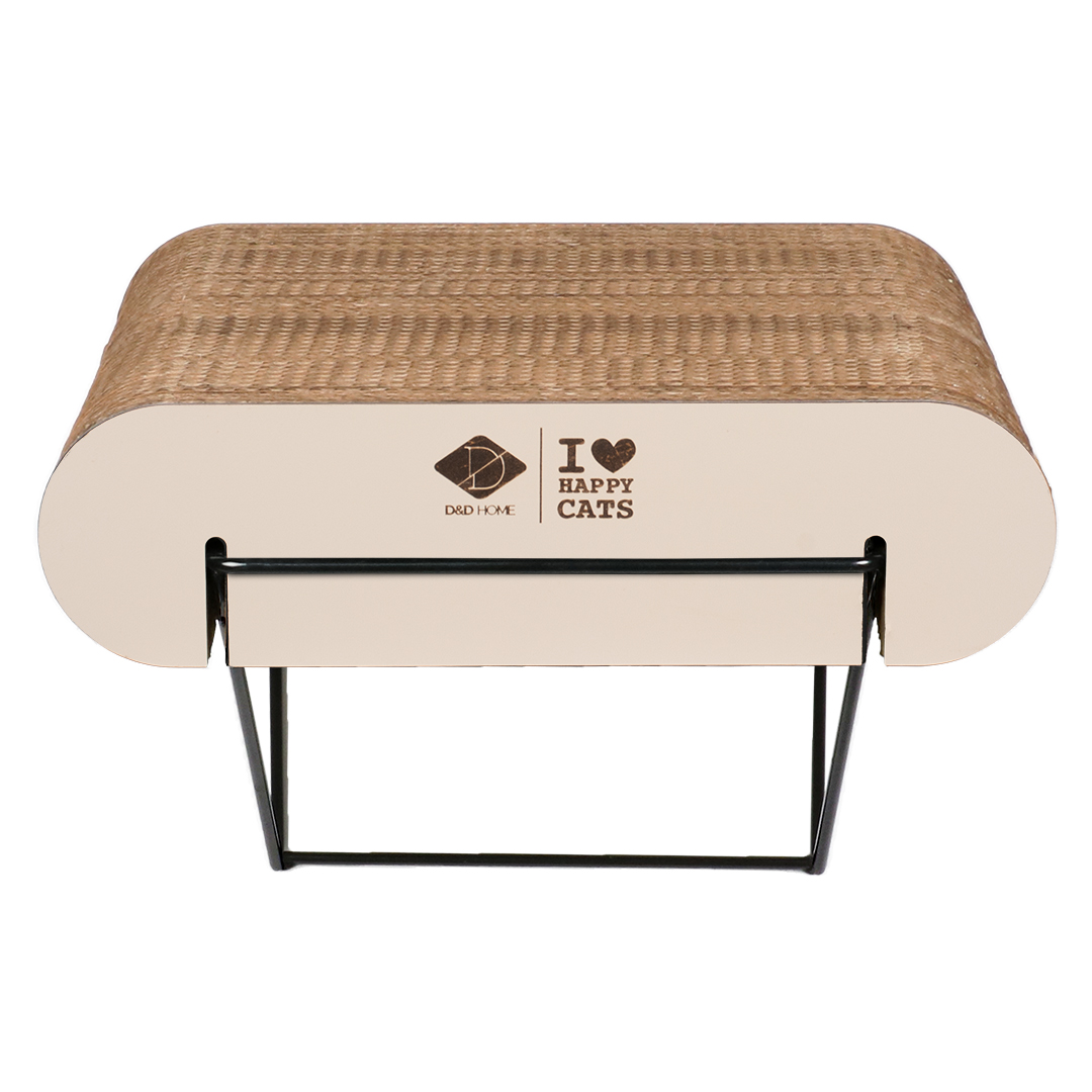 D&D Wandregal aus Pappe David - braun/beige 
