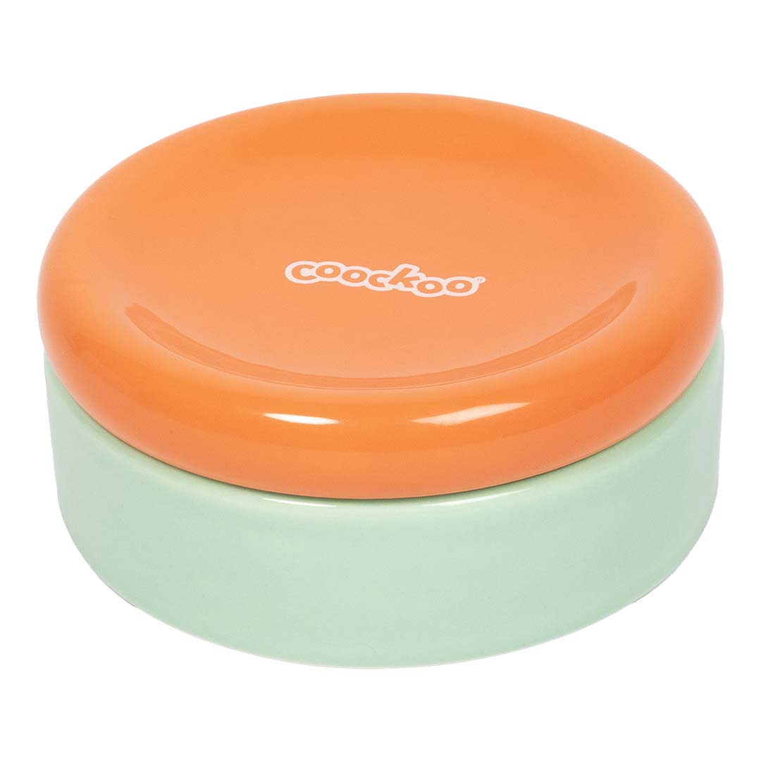 Coockoo Futternapf FUNKY FEEDING - grün/orange 
