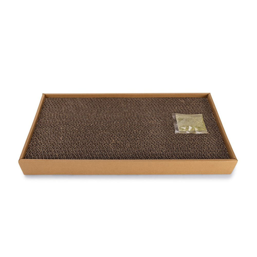 Beeztees Minus One Kratzbrett aus Pappe 48,5 x 24 x 5 cm