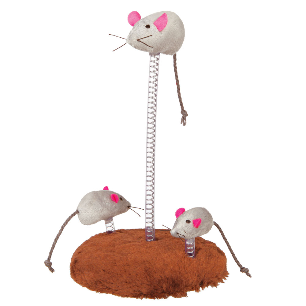 Trixie Mouse Family auf Federn 