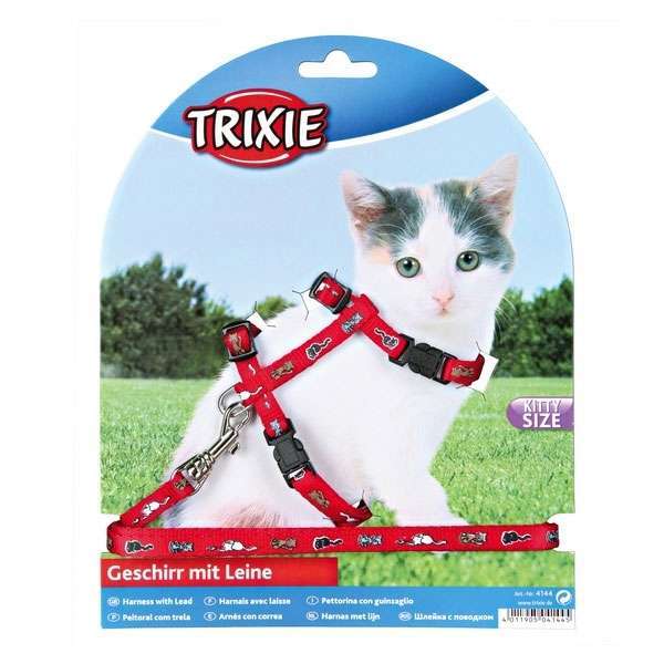 Trixie Kätzchen-Garnitur mit Katzenmotiv 