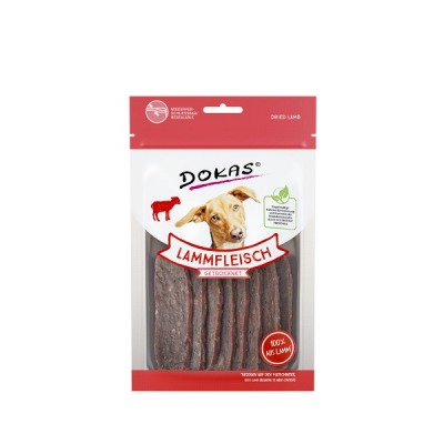 Dokas Dog Snack Lammfleisch getrocknet 70 g 
