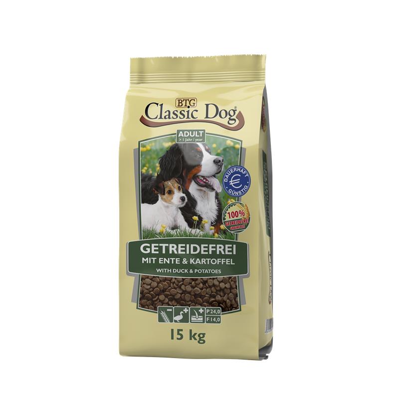 Classic Dog Ente & Kartoffel getreidefrei 15kg 