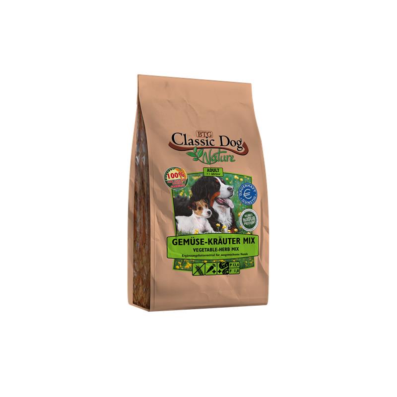 Classic Dog Nature Gemüse-Kräuter Mix 1kg 