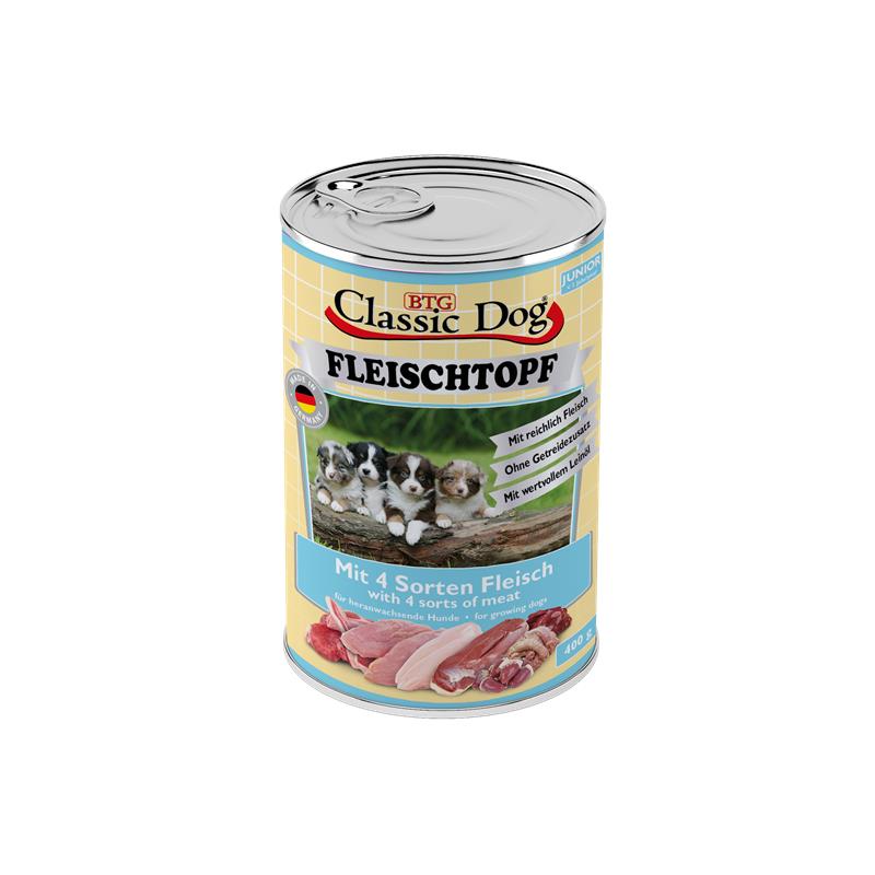 Classic Dog Fleischtopf Junior 400g 
