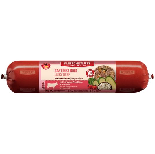 Fleischeslust Lifecycle Junior Saftige Rind 