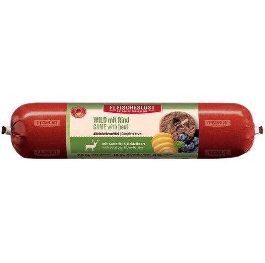 Fleischeslust Classic Wild mit Rind 