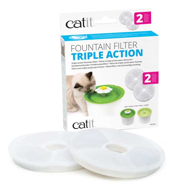 CATIT 2.0 Dreifachwirkender Trinkbrunnenfilter 
