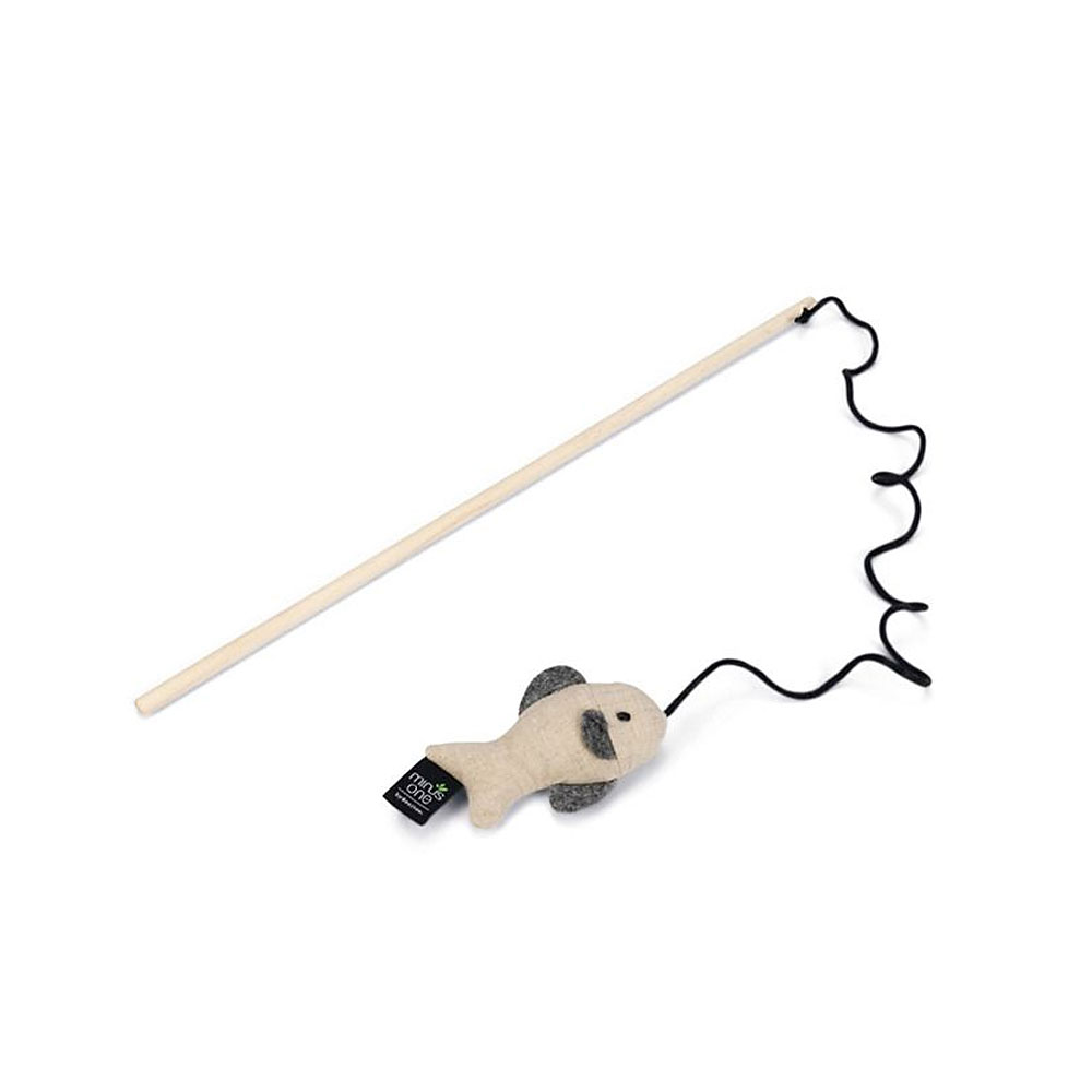Beeztees Minus One Katzenangel Zorba - braun-beige 