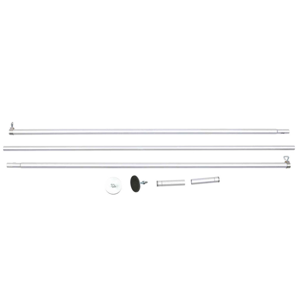 Trixie Netz-Spannstange, Aluminium, 1,28-3,25m 