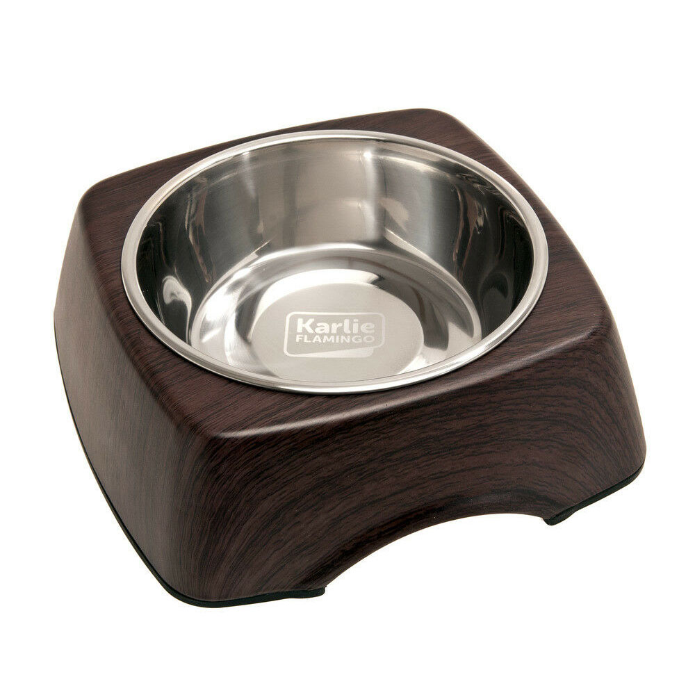 Karlie Flamingo Napf Kulho Wood - Wenge, 350ml 