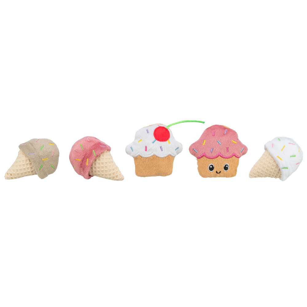 Trixie Katzenspielzeug Eis und Cupcake 