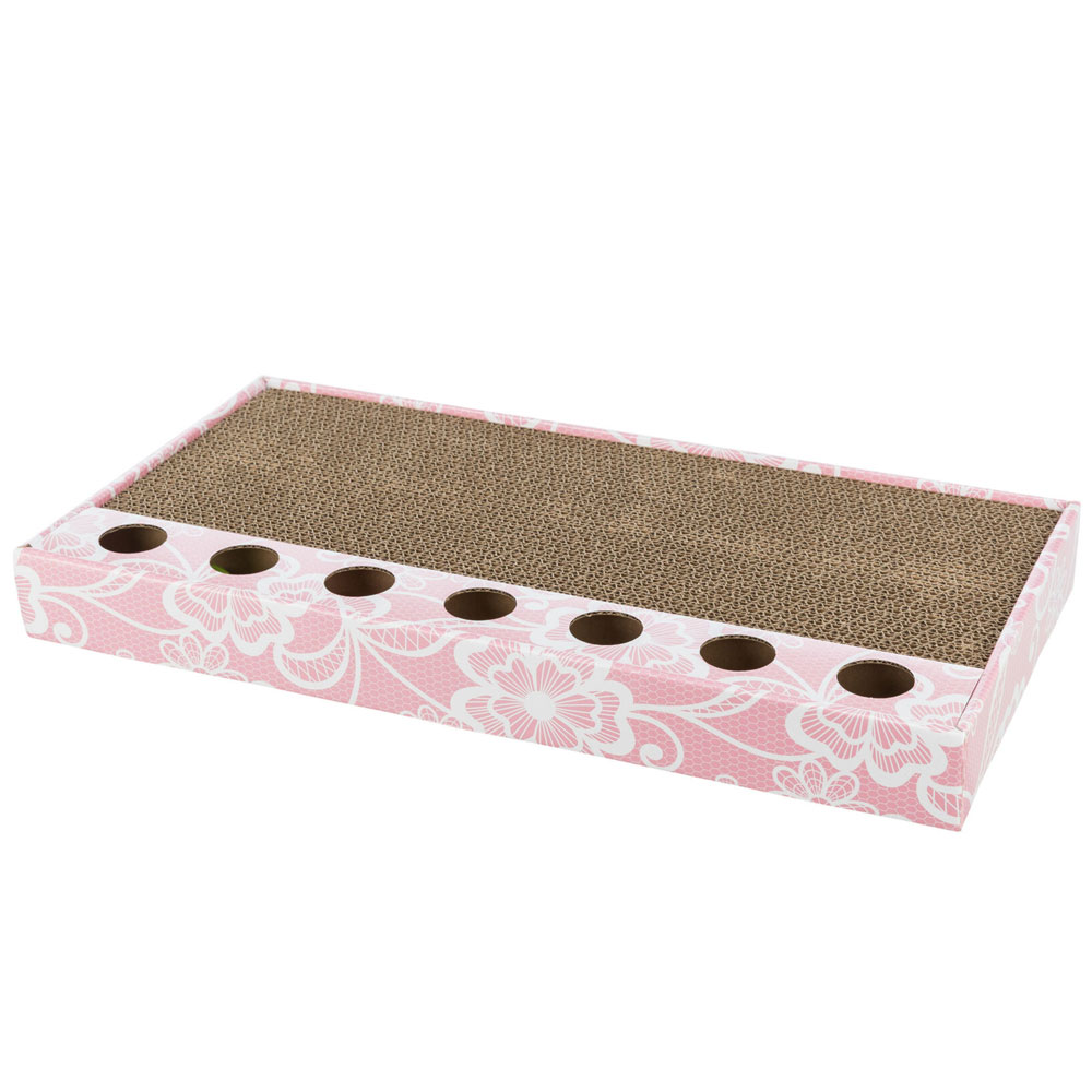 Trixie Kratzpappe rosa - 48 × 25 cm 