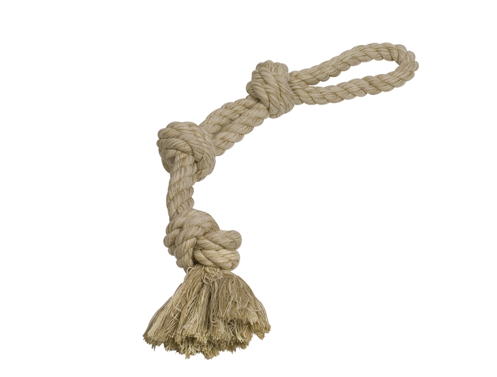 Nobby Spielseil Sisal-Cotton-Mix - 3 Knoten 