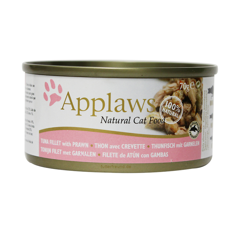 Applaws Cat Dose Thunfischfilet & Garnelen 156g 