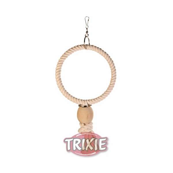 Trixie Baumwollring mit Holzkugel 19,5 cm