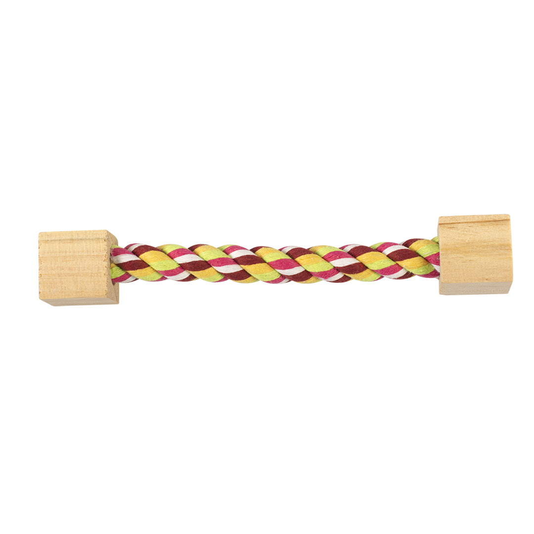Duvoplus Spieltau mit Holzblöcken 