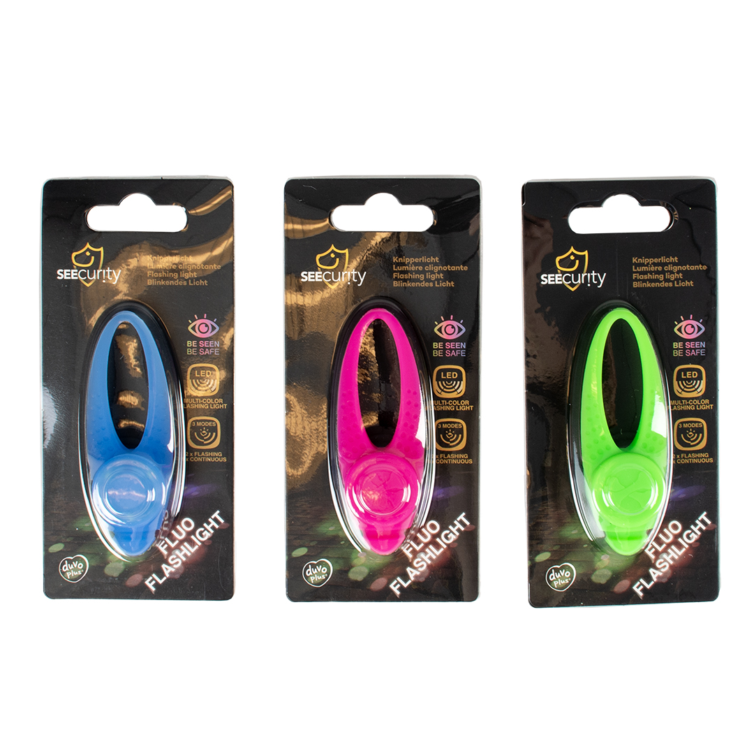 Duvoplus Silikon-Blinklicht Fluo Flashlight 