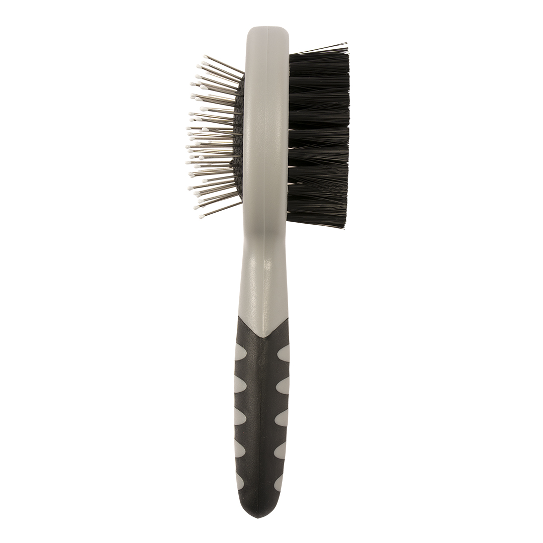 Duvoplus 2-in-1-Pflegebürste für Kleintiere 