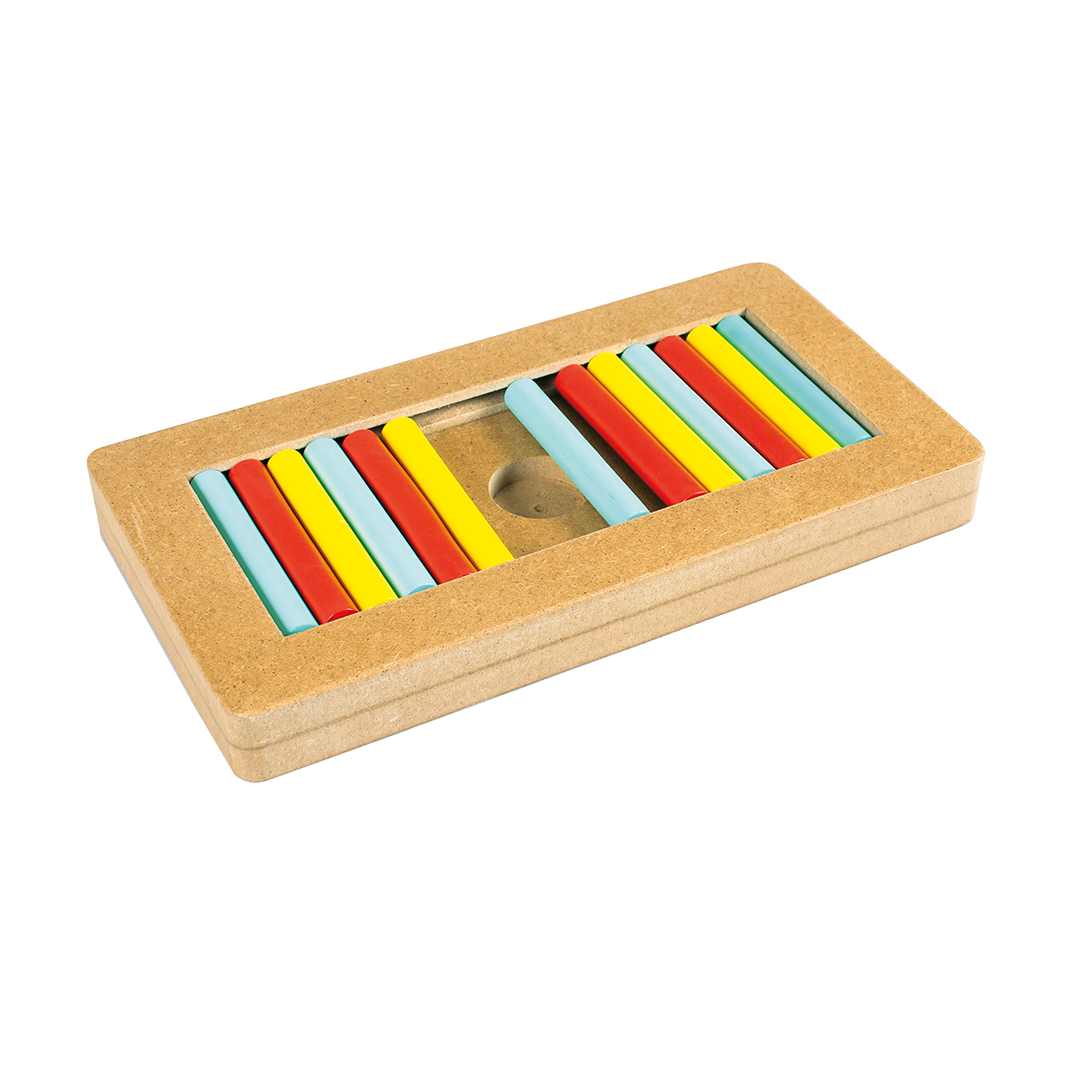 Duvoplus Intelligenzspiel Slide n Snack Puzzle Rechteck 