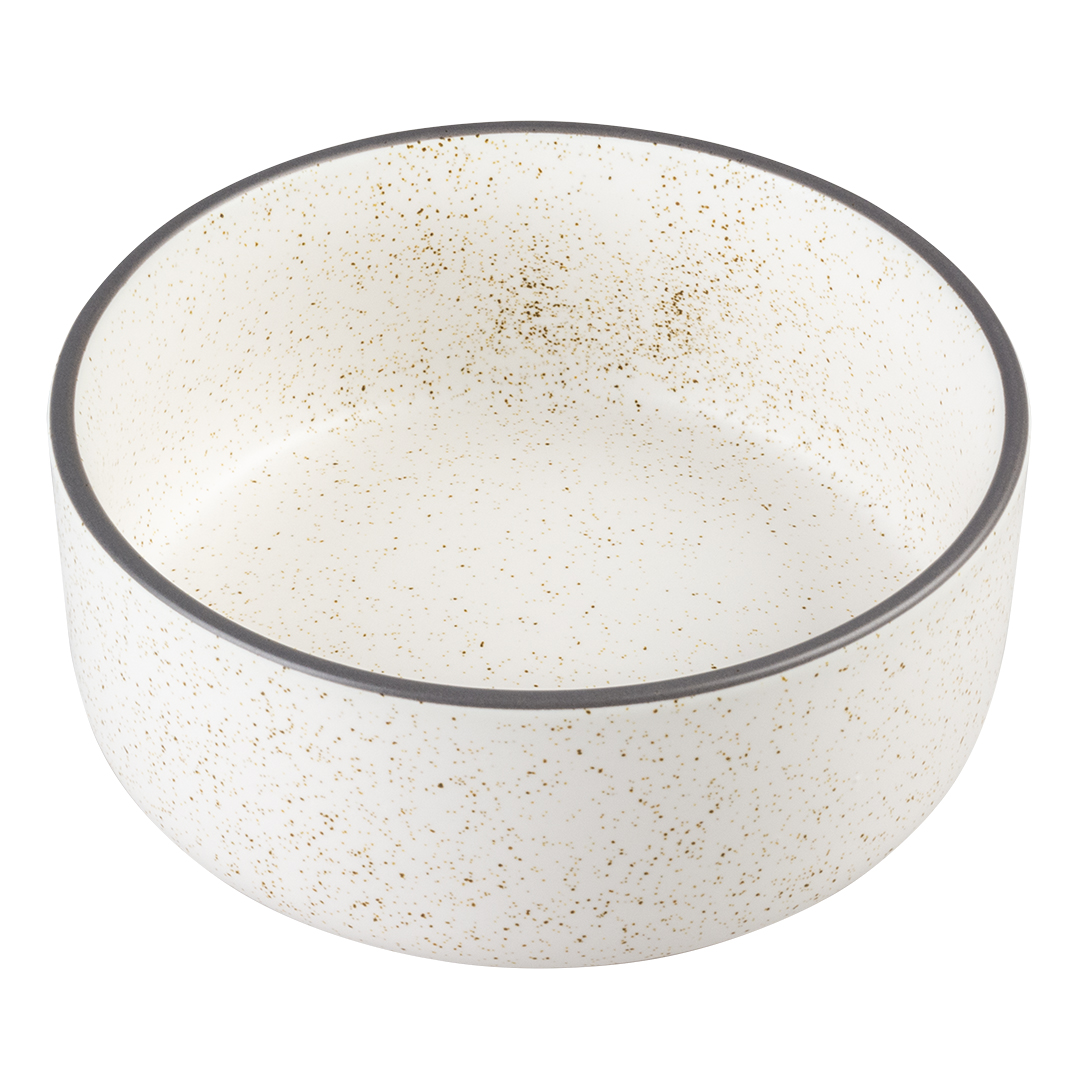 Duvoplus Keramiknapf Stone Speckle - weiß 1500ml