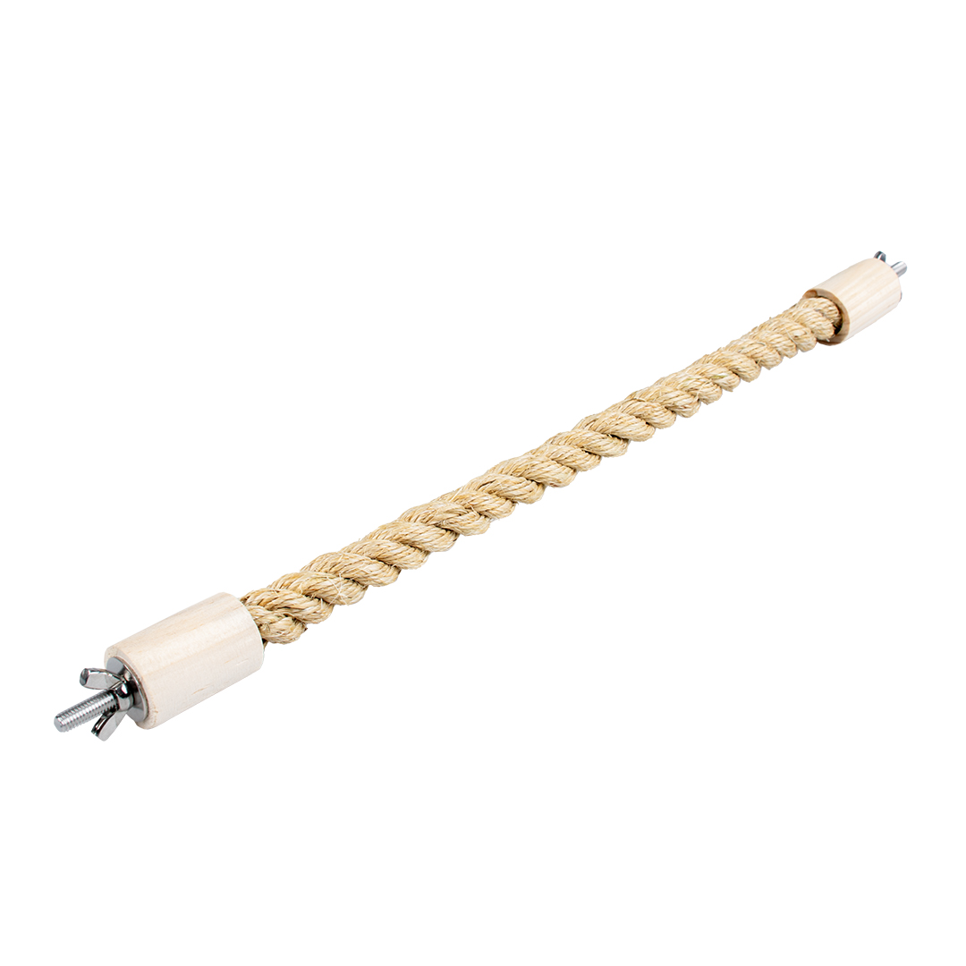 Duvoplus Sitzstange aus Baumwolle & Sisal 37x1,6cm