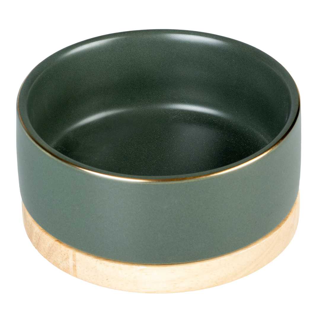 Duvoplus Keramiknapf Stone Timber dunkelgrün - 450ml 