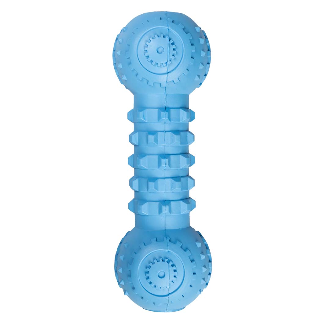 Duvoplus Kauspielzeug Griplay Dumbbell - Blau 