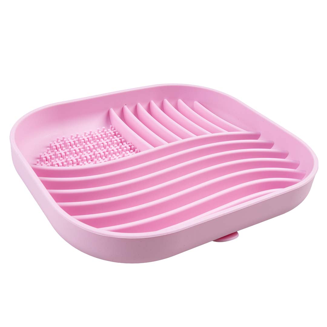 Duvoplus Anti-Schlingnapf Quadrat - rosa 