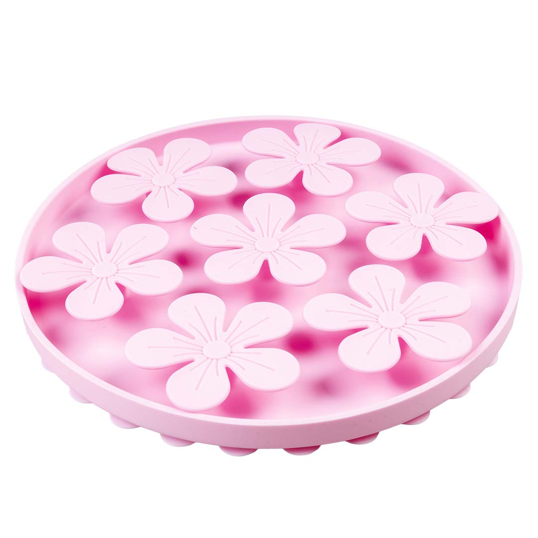 Duvoplus Schleckmatte Camellia - rosa 