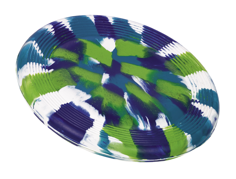 Nobby Vollgummi Frisbee camouflage - 23cm 
