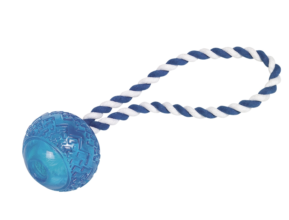 Nobby TPR Ball mit Seil - 26cm 