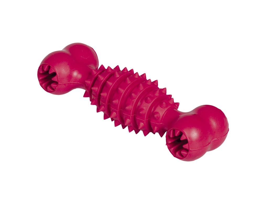 Nobby Vollgummi Knochen - rot 