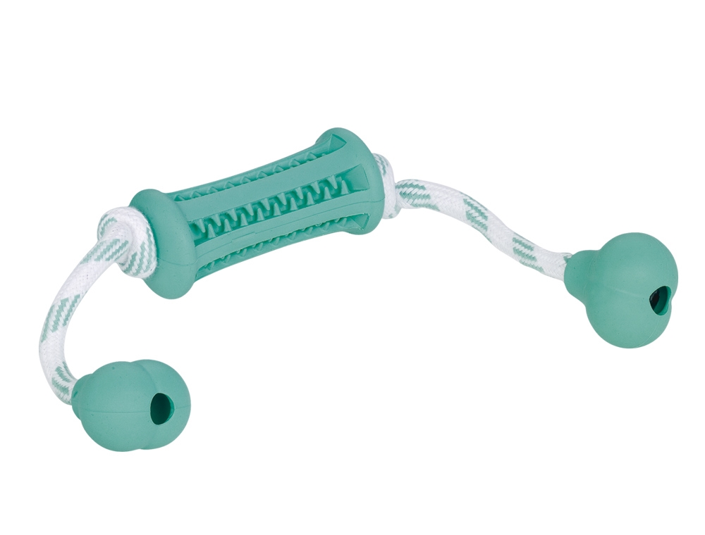 Nobby Vollgummi Stick mit Seil 