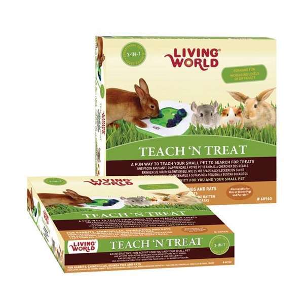 Hagen LivingWorld Teach'N Treat - Interaktives Spielzeug für Kleintiere 