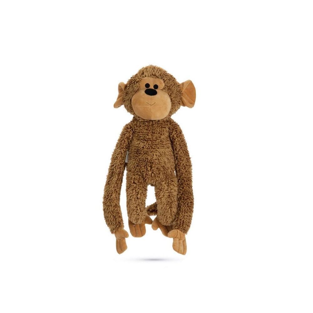 Beeztees Plüschspielzeug Affe Vik (geräuschlos) 40 cm