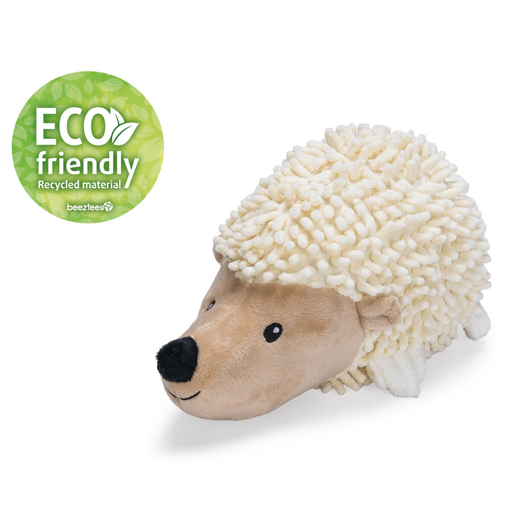 Beeztees Eco Hundespielzeug Igel Ittie - geräuschlos 