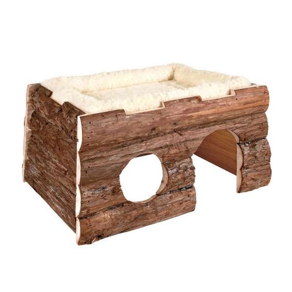 Trixie Blockhaus Tilde mit Kuschelbett 