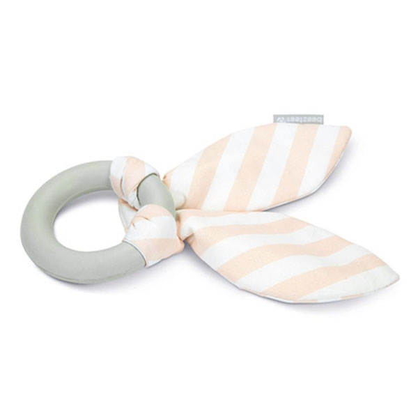 Beeztees Puppy Kauring für Welpen grau/rosa