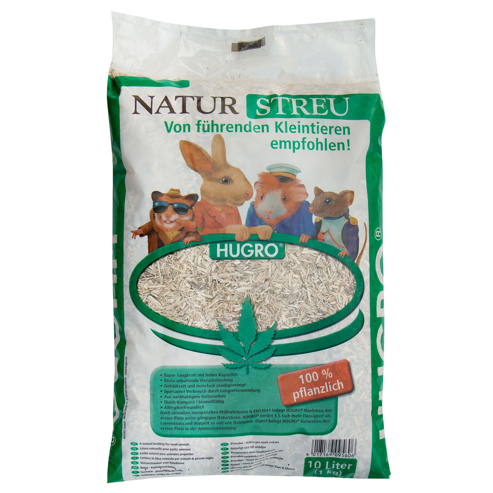 Hugro Hanfeinstreu 10 Liter