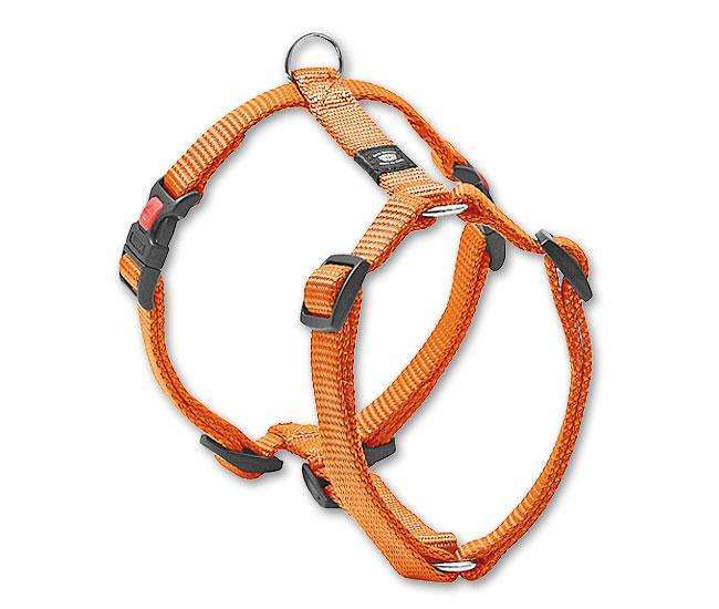 Karlie ASP Geschirr - Orange 15 mm, 35-50 cm