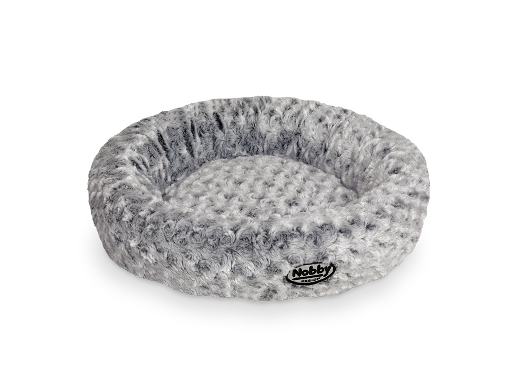 Nobby Donutbett Arusha - schwarz meliert 